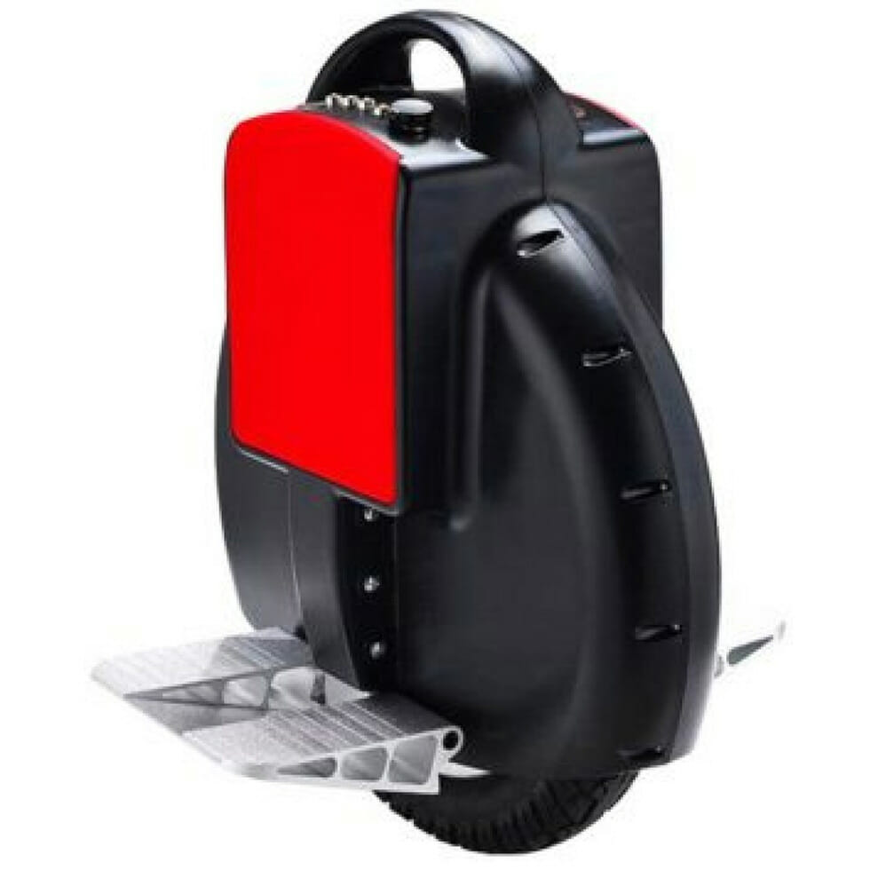 One-wheeled self-balancing electric scooter black color