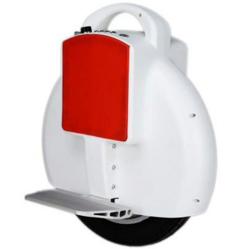 solowheel self-balancing electric scooter white color