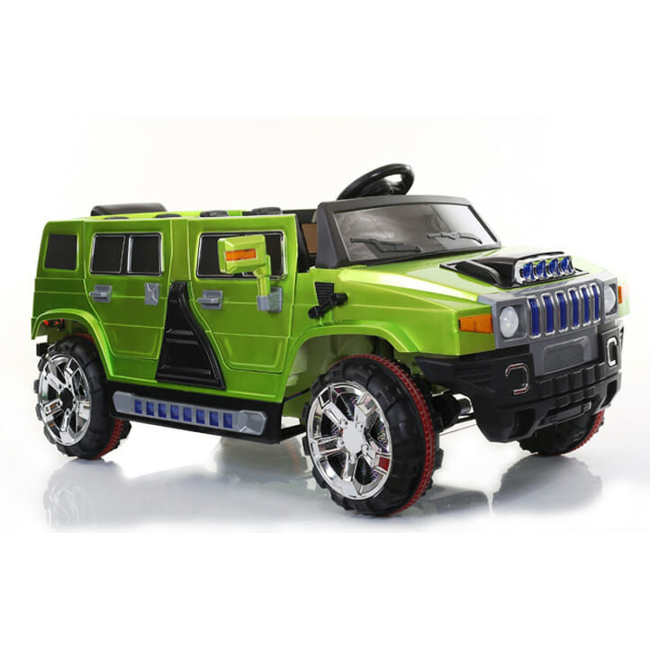 Masinuta electrica Jeep off road cu 4 locuri - Verde